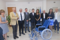 Da sinistra: Fagiani, De Rosa, Gangemi, Crocco, Adamo, Biondi, Adamo, Perri e Guagliardi